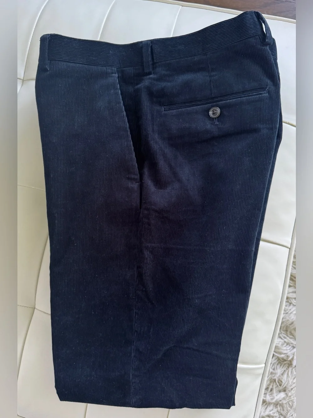 J. Crew Ludlow Premium Corduroy Navy Slim Fit Dress Pants. W31/L30 NWT! Ret $248